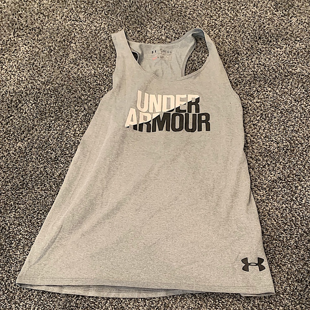 Under Armour fitted tank top Youth Large